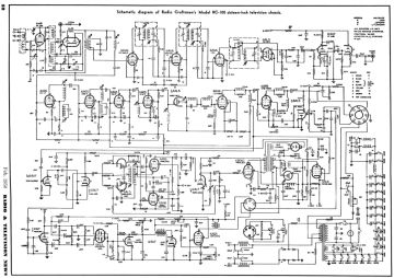 Craftsmen RC 100 schematic circuit diagram